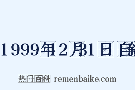 1999年12月31日：自叙是什么意思的图片